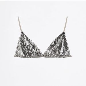 Zara Sequin Bralette